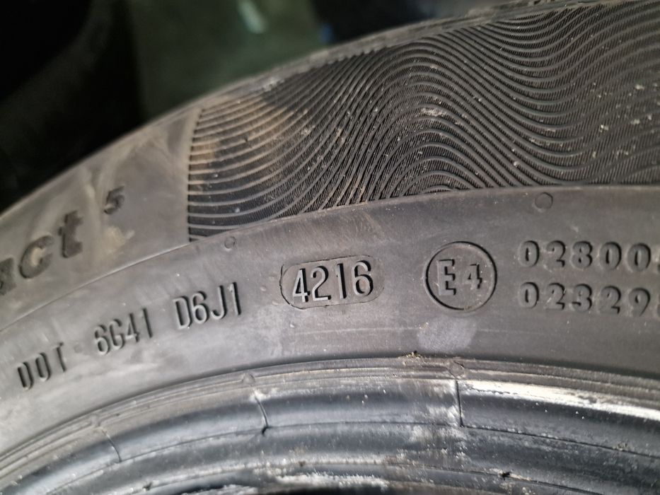 Opony Letnie R17 225/60-8mm-Continental- Montaż