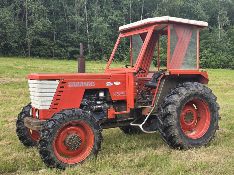 Ciągnik Carraro 68.4 - 70KM, 4 Perkins, Wspomaganie, Hydraulika, Nowe Opony