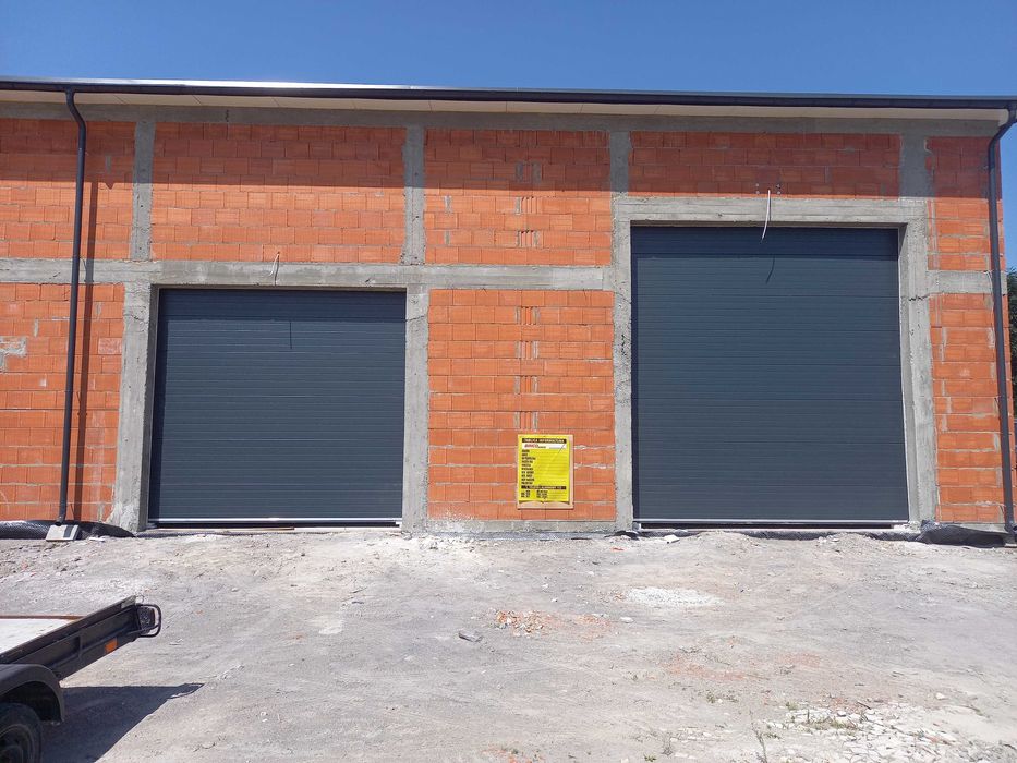 Brama segmentowa garażowa przemysłowa bramy garażowe Siemień