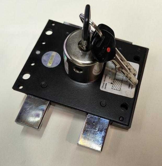 Zamek przemysłowy do bram przesuwnych