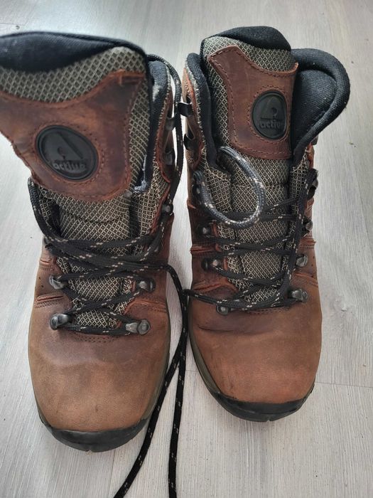 Buty zimowe trapery ocieplane 37 drytex active skórzane