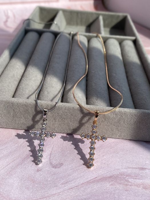 Підвіска хрестик на ланцюжку