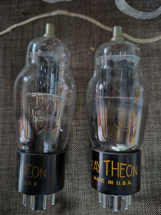 6F8G Raytheon prod. USA z 1944 roku dobrana para