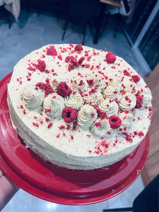 Tort pistacjowy - naturalne skladniki