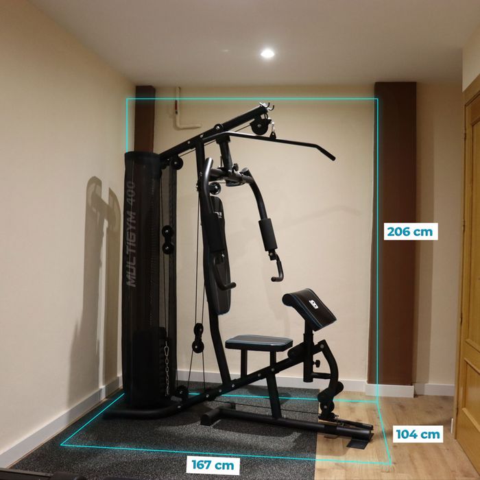 Máquina multifunções Multigym 400