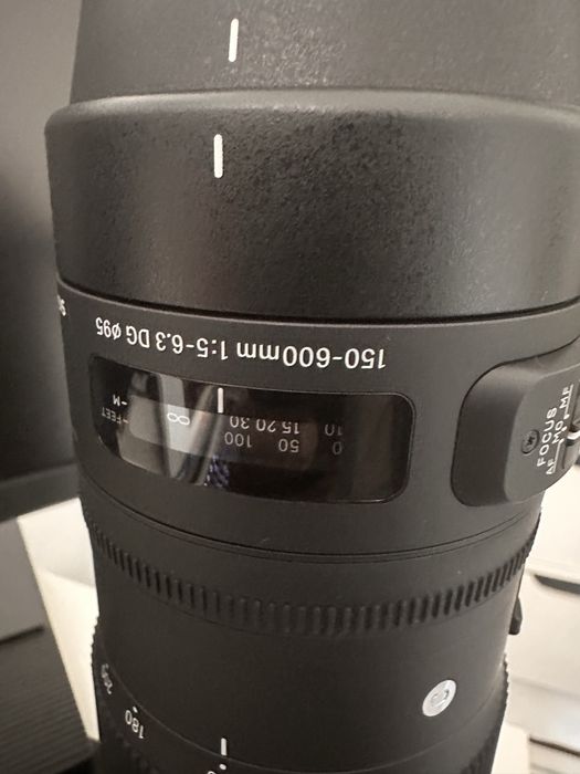 Sony 150-600 mm lense (Novo nunca usado)