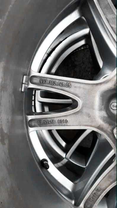 4 Jantes Porsche Originais 18 - 997/991 225/40r18 265/40r18