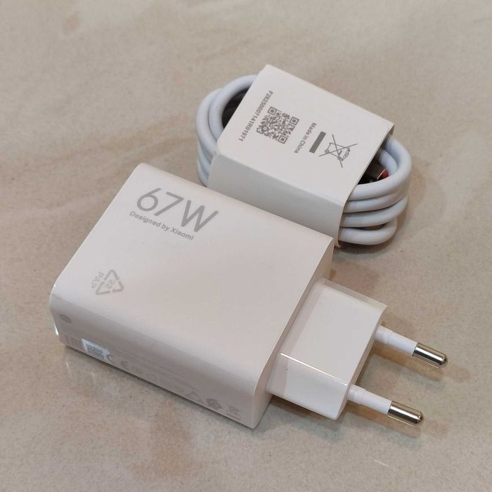 Швидка зарядка Xiaomi 67W + кабель MDY-12-EH (33W 120W) оригінал!