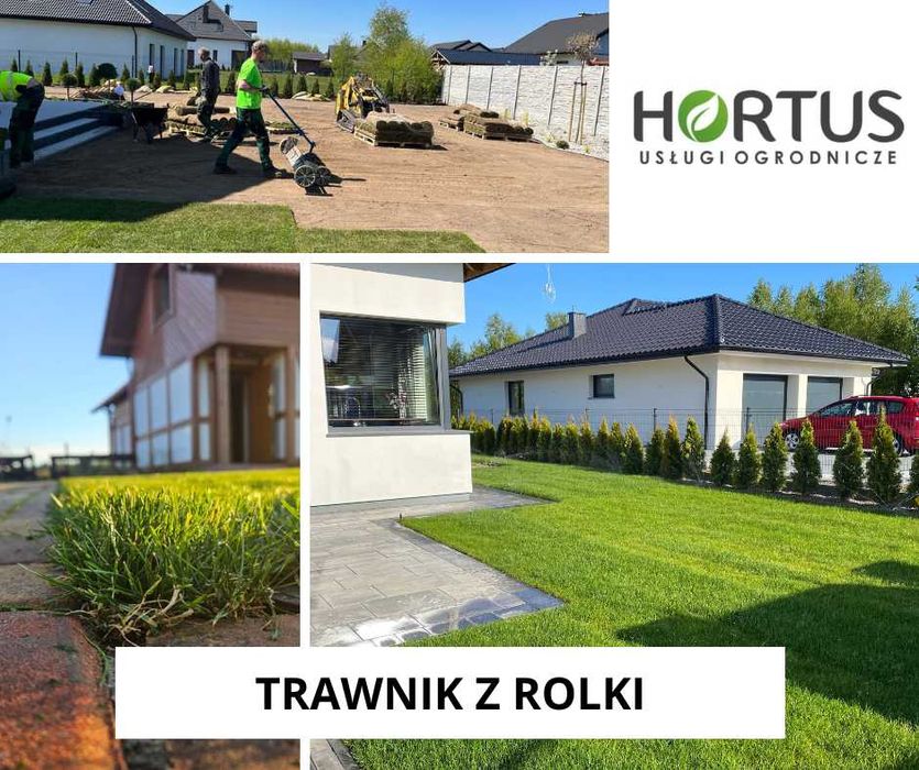 Usługi Ogrodnicze - Glebogryzarka -Trawniki -Nawadnianie- Drenaże