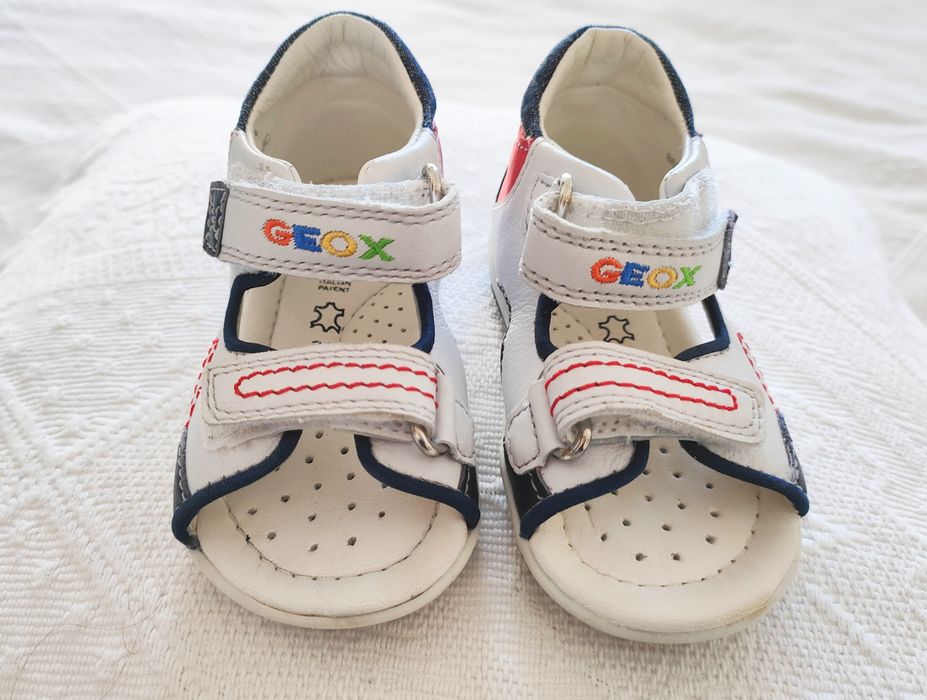 Buty dziecięce, sandałki Geox, skóra, rozmiar 21