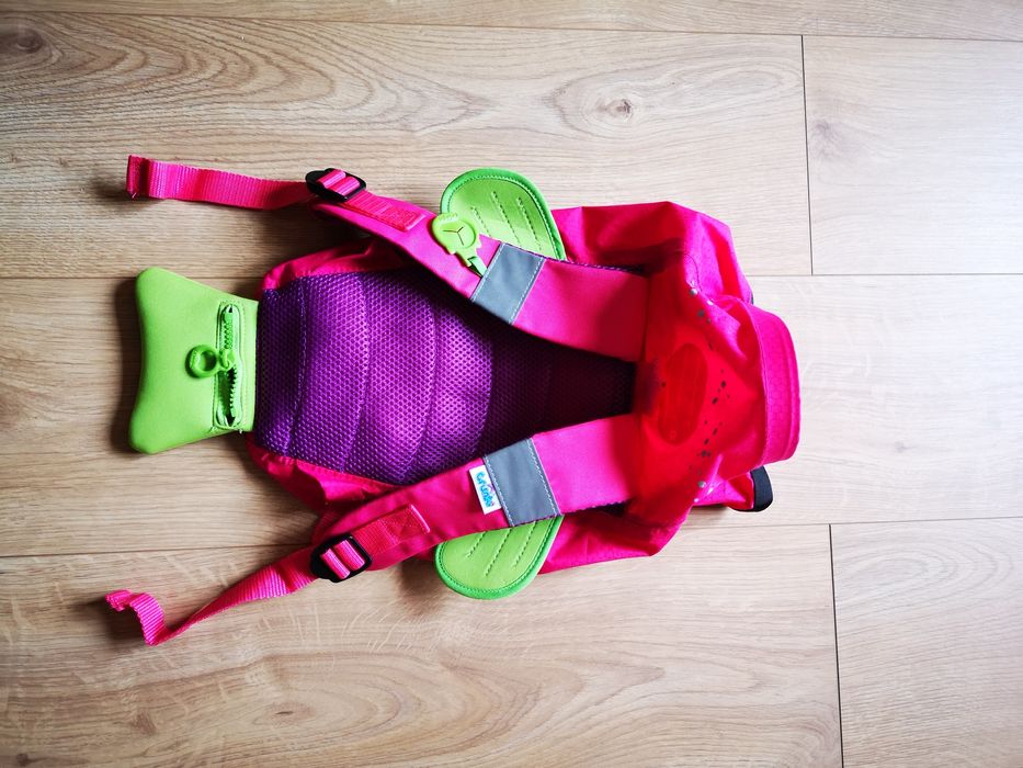 Trunki plecak wodoodporny, paddle pak, różowy.