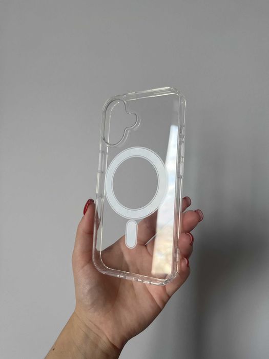 Чохол Clear Magsafe для iPhone 16 чохол айфон 16 чехол