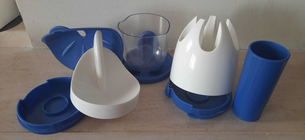 Conjunto acessórios wc tupperware