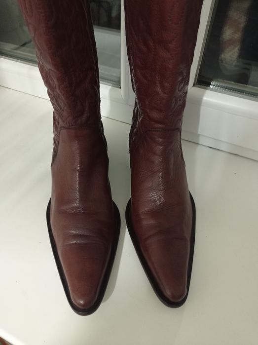 Жіночі ковбойки шкіра 100%