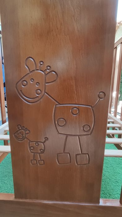 Berço Prenino Madeira Cerejeira