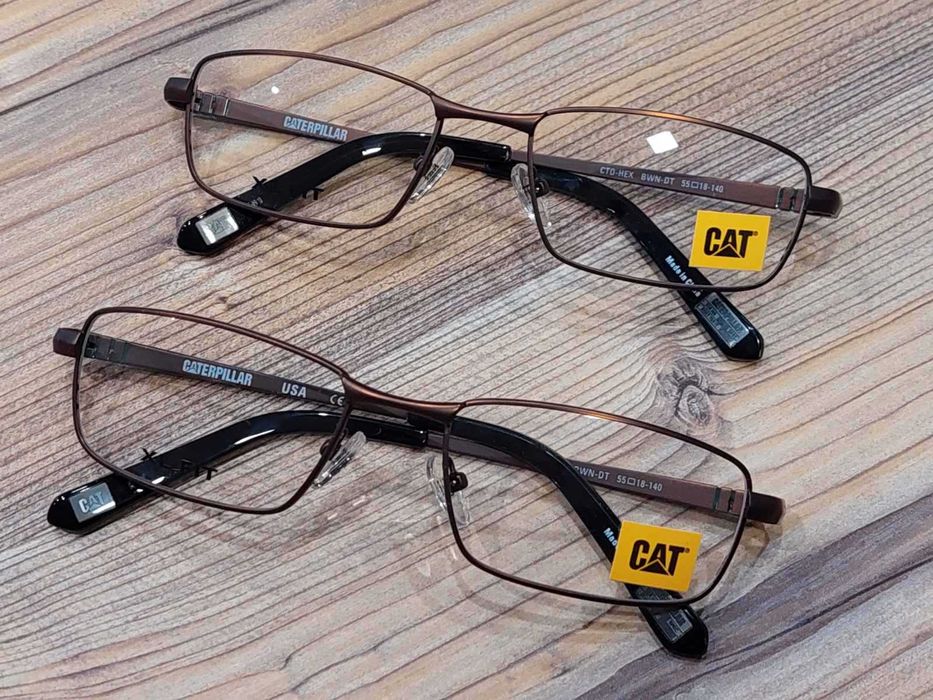 Męskie metalowe oprawki z brązu CTO HEX od Caterpillar! USA! Warszawa