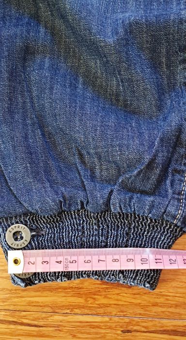 Jeansy rybaczki 3/4 Esprit