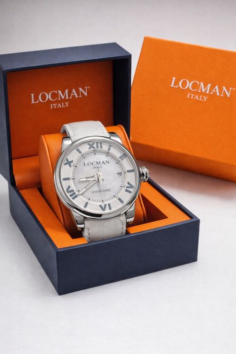 Locman Toscano Automatic – damski zegarek, szafir, nowy