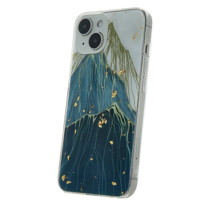 Nakładka Gold Glam do iPhone 15 6,1" mountain