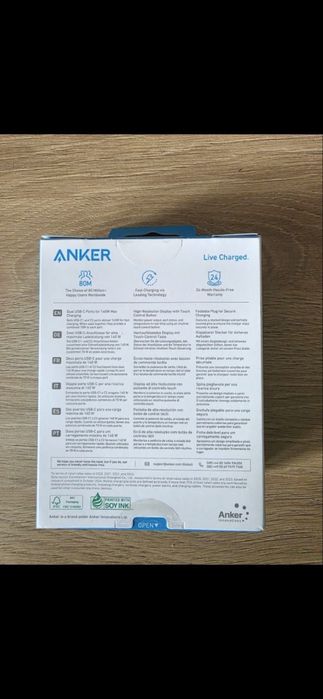 Продам новий потужний зарядний пристрій Anker 140w
