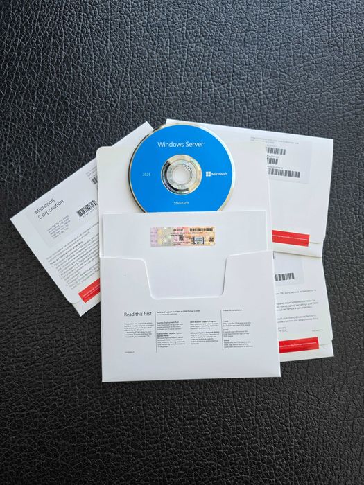 Microsoft Windows Server 2025 Standard 16 Core DVD EP2-25187 — Віндовс Сервер 2025 Стандарт, Виндовс Сервер 2025 ключ ліцензія сервер 2025 ключ
