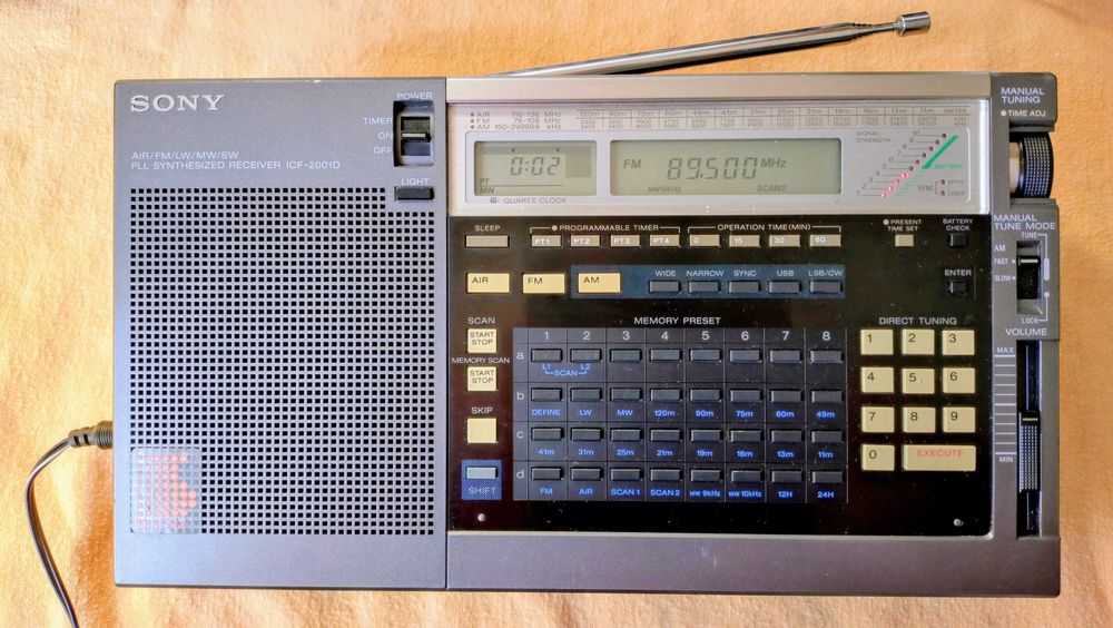 Super Radio Sony ICF-2001D/2010