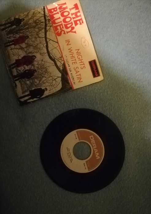 Disco vinil single 45 rpm The Moody Blues