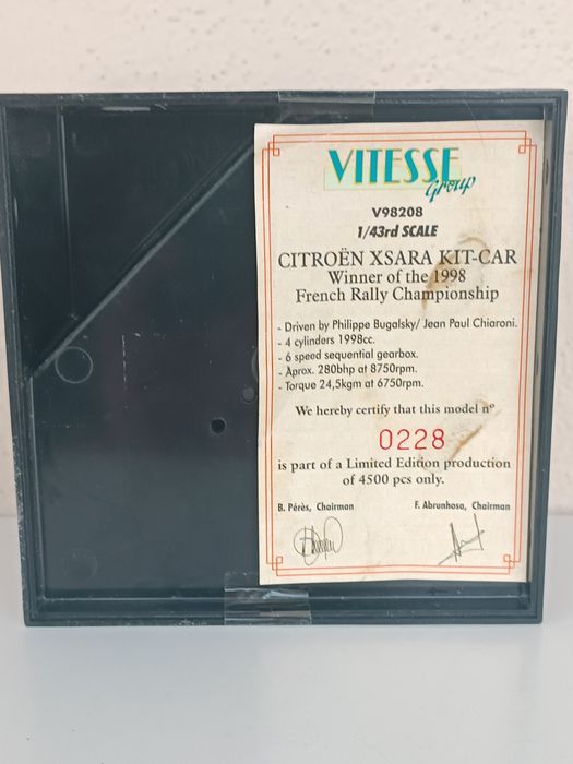 Citroen Xsara Kit Car 1/43