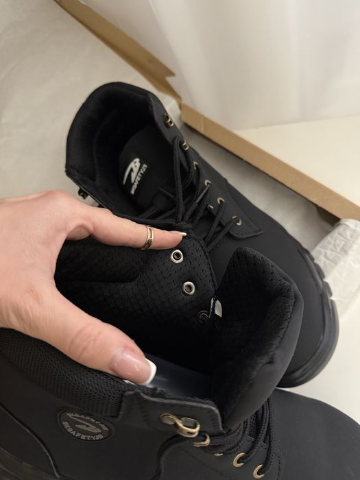 Чоловічі захисні чоботи зі сталевим носком, робоче взуття