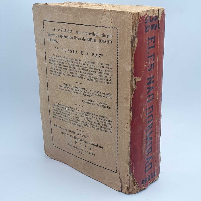 Livro - Leland Stowe - Eles Não Dormirão - EC