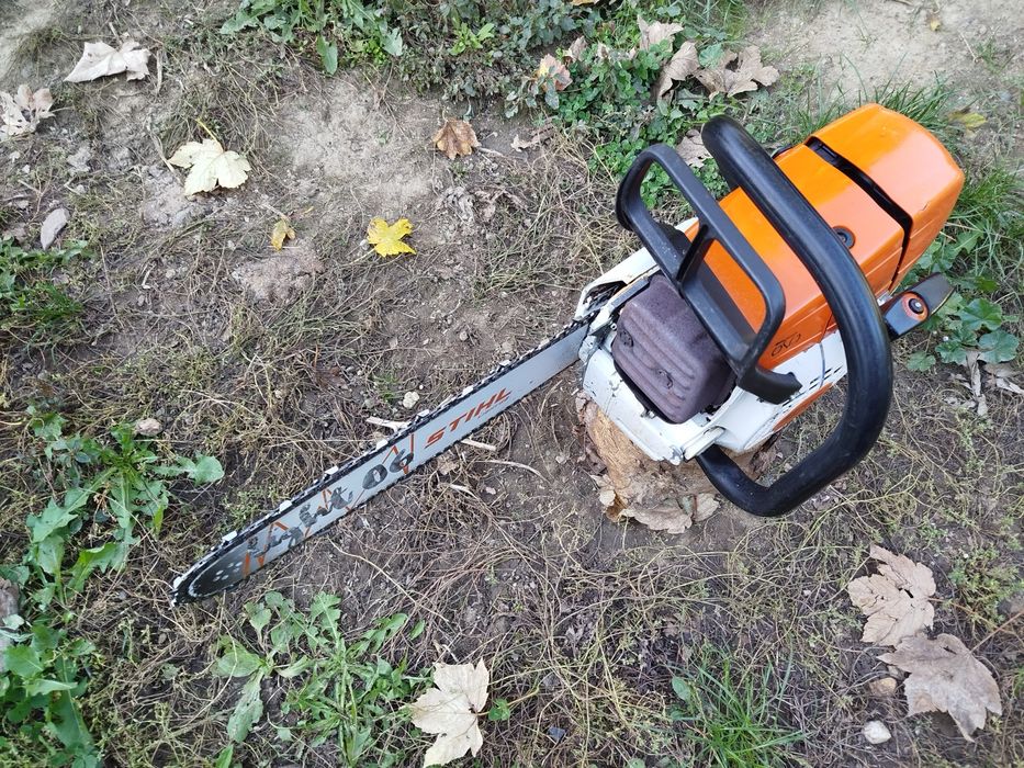 Zestaw pila Stihl ms 341, moc 4,2KM. pilnik.profesjonalna