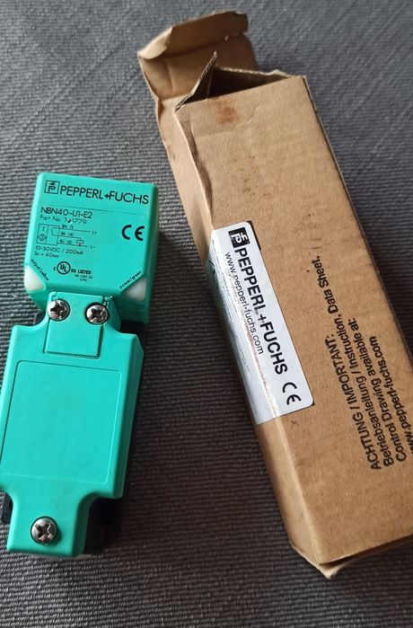 Czujnik zbliżeniowy Indukcyjny PNP 40 mm Pepperl + Fuchs 10 → 30 V DC