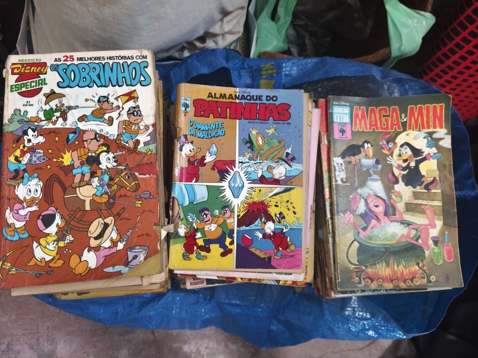 Livros BD vintage