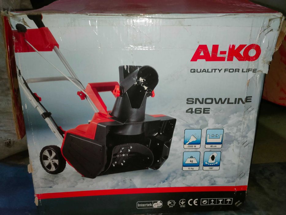 Снегоуборщик Электрический AL-KO SnowLine 46 E