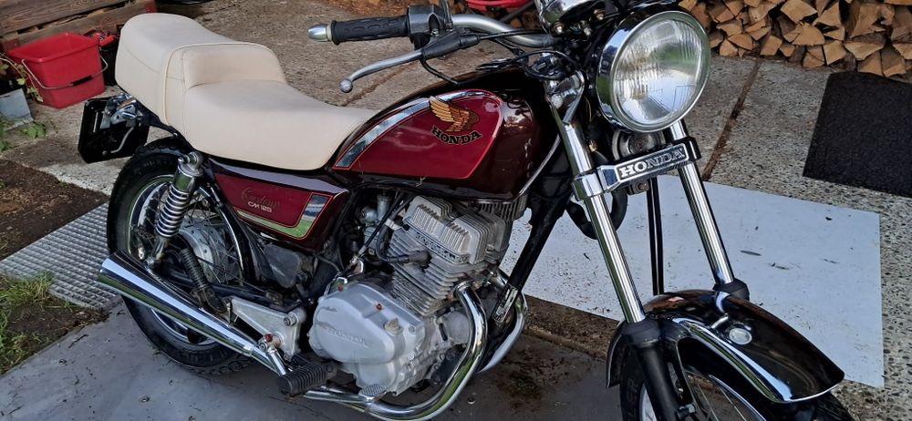 Honda CM 125 Custom 1985 rok