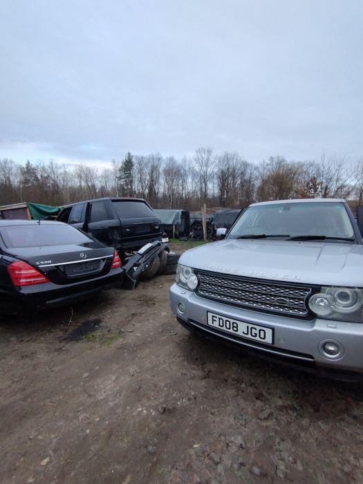 зеркало вкладиш Range Rover Vogue L322 розборка шрот запчастини