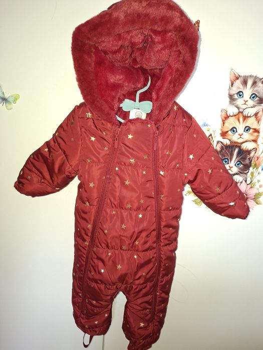Kombinezon zimowy niemowlęcy Cool Club – rozmiar 80