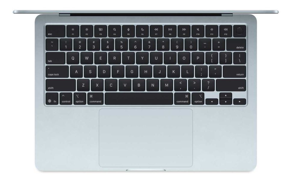 Ноутбук Apple MacBook Air 13,6" 2025 Sky Blue (MC6T4)