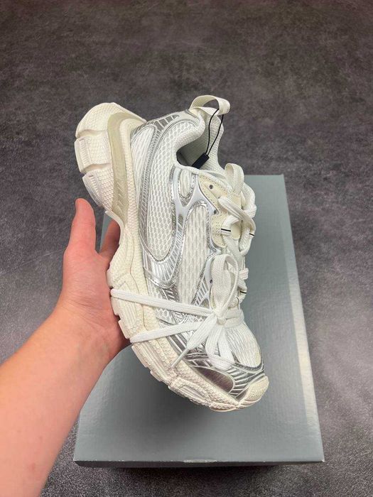 Кросівки Balenciaga 3XL Runner Beige баленсіага раннел 3хл сірі