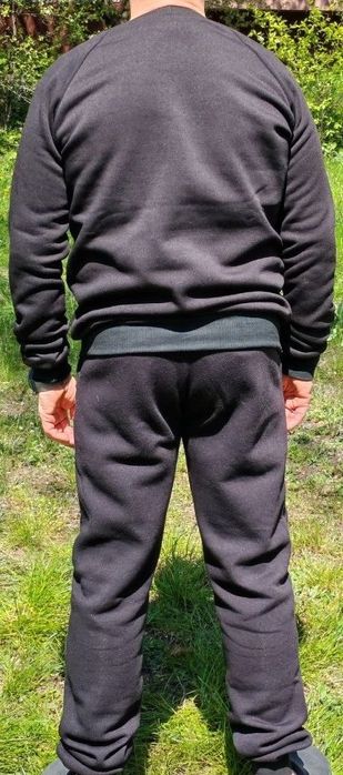 Спортивний костюм, лісовий, чорний