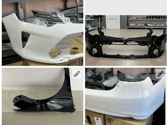 Бампер Toyota Camry 55 v55 vx55 тойота камри новый ориг в цвет POLCAR