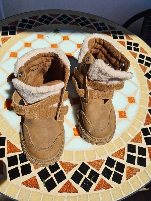 Buty ocieplane traperki