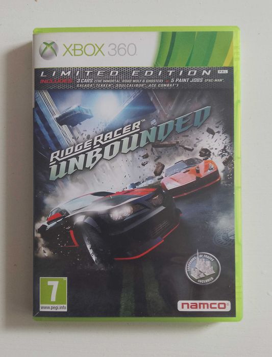 Gra Ridge Racer Unbounded Xbox 360 - wyścigi - limitowana edycja