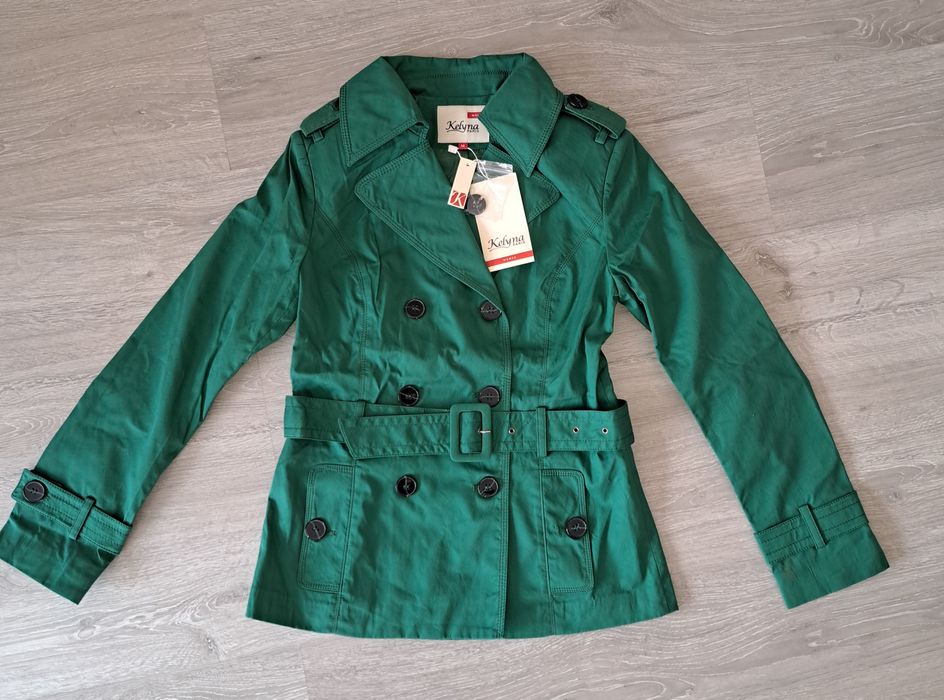 Kurtka jesień/wiosna S/M zielona atrakcyjna cena