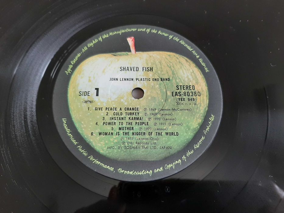 John Lennon/Plastic Ono Band - Shaved Fish - Japão - Vinil LP