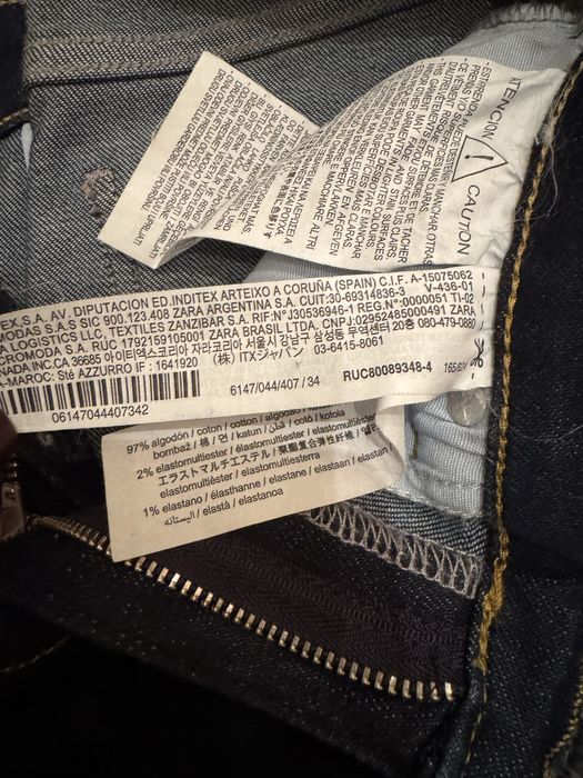 Джинсы wide leg zara, twice