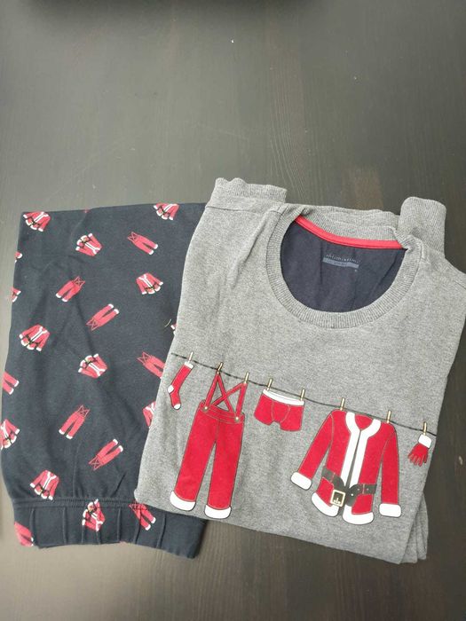 Pijamas quentinhos para rapaz/homem 165/170 cm