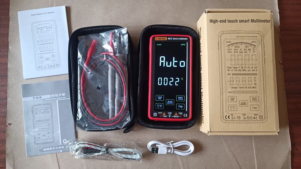 Прибор ANENG 683 red