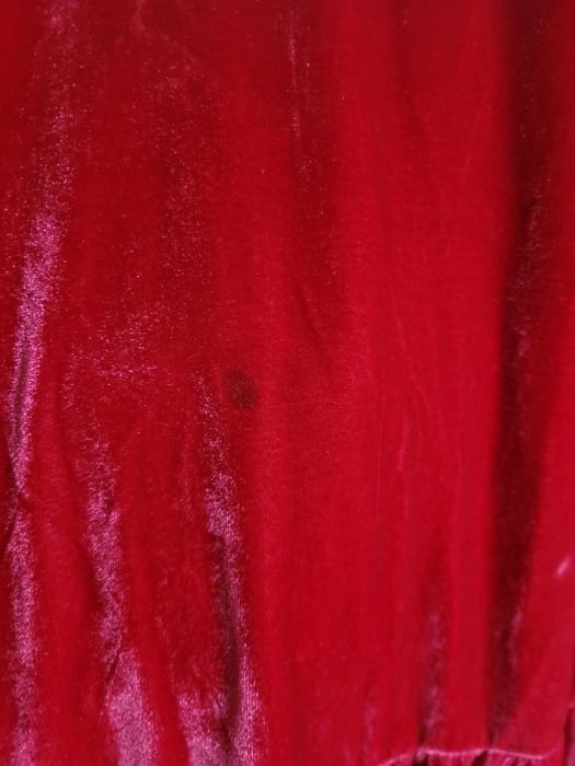 Świąteczna czerwona sukienka Mikołajki