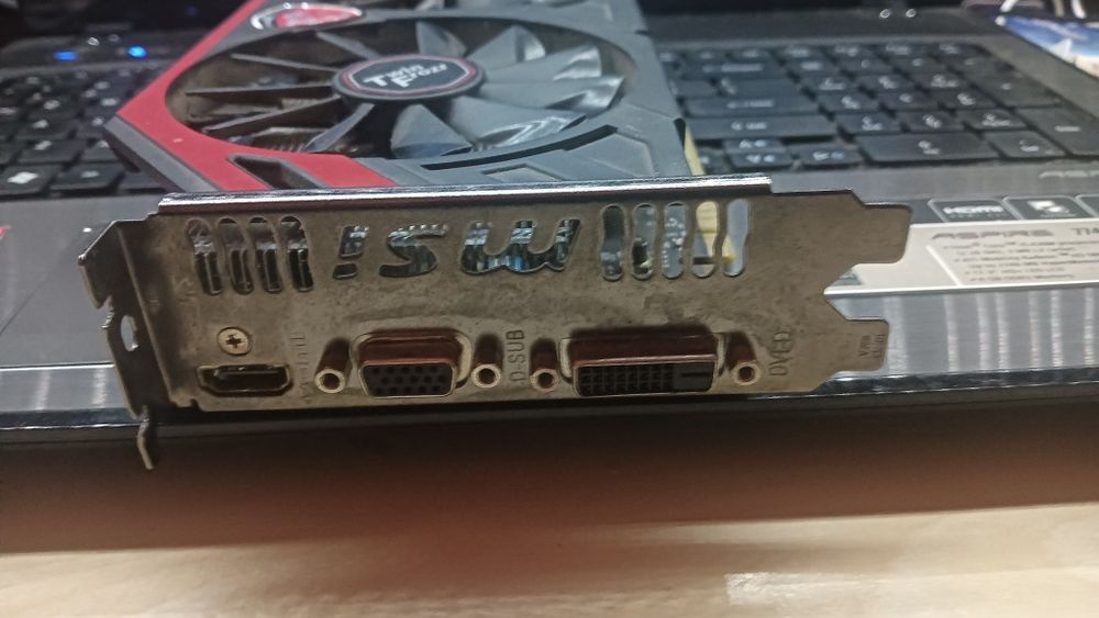 GTX 750 Ti, model: N750 Ti TF 2GD5/OC